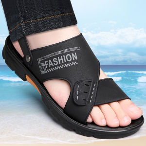 PAMATE Sandal Pria Trendy Berkualitas Nyaman Di Kaki Dan Anti Slip Cocok Untuk Dipakai Sehari Hari