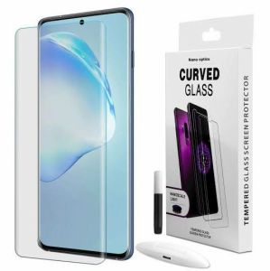 TEMPERED GLASS UV SAMSUNG GALAXY S21 / S22 / S7 EDGE / SAMSUNG NOTE 8 / SAMSUNG NOTE 9 ANTI GORES KACA LASER UV FULL COVER