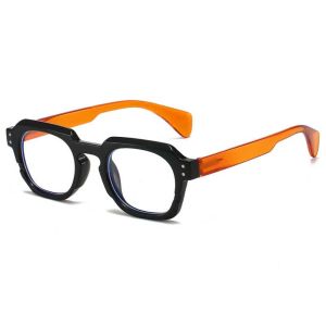LIEYH Alloy Elderly Reading Eyewear Resin PC Anti Blu-ray Glasses Big-frame Glasses Waterproof Presbyopic Glasses Men
