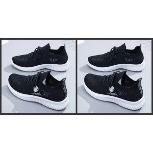[ Buy 1 take 1 ] Korean Womens Lightweight Casual Fashion Laces Sneakers Comfortable Sports Shoes
