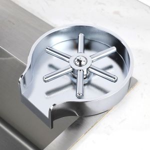 ZYJC SHOP Bia Trà Sữa Chai Sạch Hơn Áp Lực cao Mạnh mẽ Xả Thiết Bị Cup Máy Giặt Rửa chai Chậu Thủy Tinh Rinser