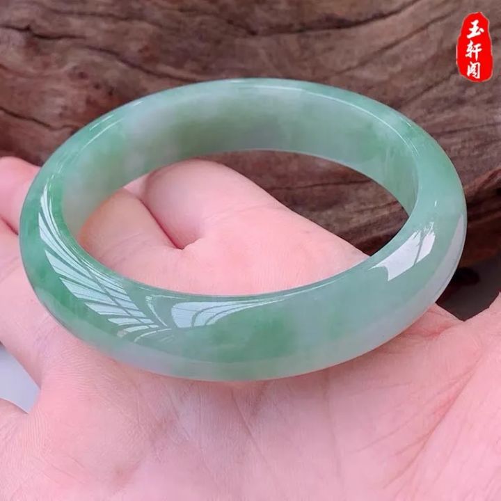 Natural Jade Bangle Green Color Women's Fashion Accessory Leather Cord |  Lazada