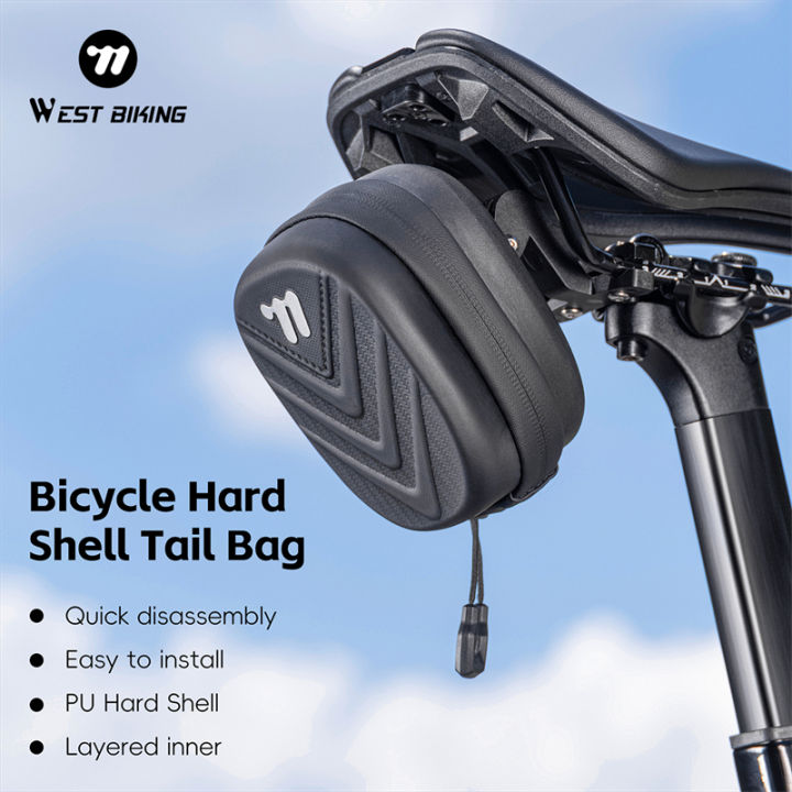 WEST BIKING Borsa Portautensili Impermeabile A Capsula | EVA Media 17cm | Bici