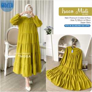MIDI DRESS ISACO LD 110 BY MOELA BERLABEL