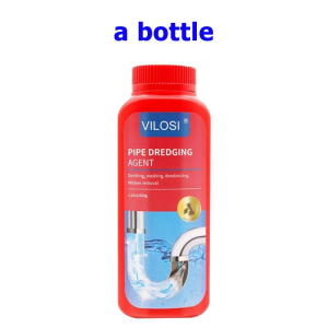 💥Solve 999+ blockag💥 Powerful Drain Toilet Clog Remover 500G Drainage Clog Remover Dissolves Grease/Hair/Oils Dredging Agent Sink Drain Pipes Cleaner Sewer Toilet Clogging Cleaning Tools