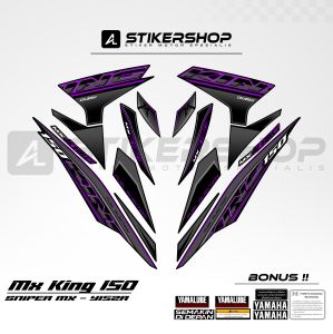 STIKER STRIPING JUPITER MX KING Y15 ZR SNIPER 150 GRAFIS 037