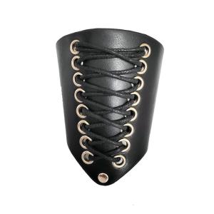 Thời Trung Cổ Punk cổ điển bảo vệ cổ tay cho nam hợp thời trang cho các bên và lễ hội cổ điển PU bảo vệ cánh tay ren lên Cuff