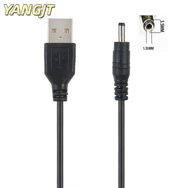 YANGJT พอร์ต USB ถึง2.5 3.5 4.0 5.5mm 5V DC Barrel JACK สายไฟ Connector ...