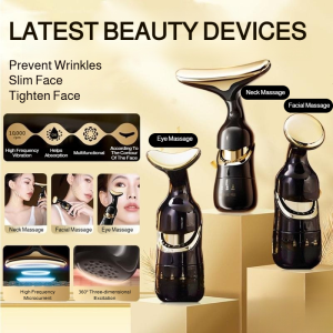 Facial Lifting and Firming Beauty Instrument Facial Massage Tool to Reduce Fine Lines and Remove Nasolabial Folds Electric三体导入提拉紧致美容仪