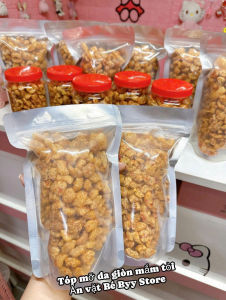 Tốp mỡ da giòn mắm tỏi