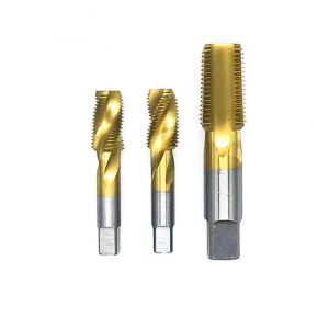 TIN HSS-CO Tapered Thread Tap NPT G 1/8 1/4 3/8 3/4 1/2 American HSSE Screw Thread Spiral Flute Taps G1/4 NPT1/4 G1-11