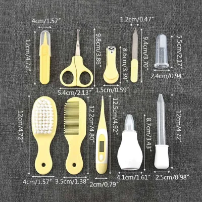 10in1 Newborn Baby Grooming Kits Baby Care Nursing Set Child Healthcare Tools / Set Penjagaan Bayi