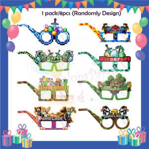 JomParty Paper Mask Fun Party Celebration Kids Cartoon Set Topeng Kertas Anak Tema Kartun Menarik Pesta Mainan Jamuan