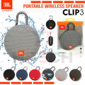 Speaker Portable JBL CLIP3 Wireless Bluetooth JBL Clip3 IPX7. 