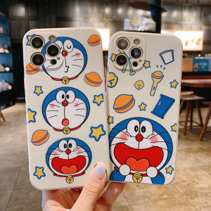 CitiSky Doraemon เคสมือถือ ซิลิโคนด้านข้าง เคส สำหรับ1แถม1 iPhone 13 Pro Max เคส iPhone 13/13 Pro เคส iPhone 13 mini เคส