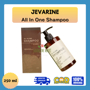 Jevarine by dr Elvin Gultom All In One Shampoo Penyubur Penghitam dan Anti Rontok Original