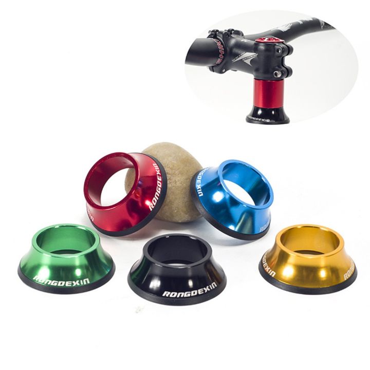 Fahrrad-Headset Cap Aus Aluminium – Schwarz, Für 28,6 Mm Gabelrohre, Mit Bolzen
