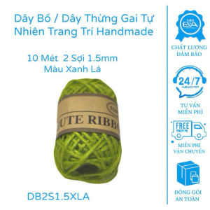 Dây Bố Gai – Cuộn 10m – Dây Thừng Tự Nhiên Làm Thủ Công DIY