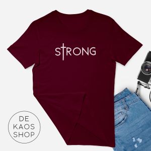 KAOS ROHANI / KAOS ROHANI CEWEK / BAJU ROHANI COWOK / TSHIRT ROHANI / KAOS ROHANI COWOK / KAOS STRONG / DEKAOS 126