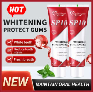 【Sp10 Probiotics Fast-Acting Whitening Toothpaste】7-Day Fast Whitening Teeth Tooth Cleansing Gum Strengthening Toothpaste Fresh Breath Fragrance Toothpaste Whitening Stain Removal Toothpaste