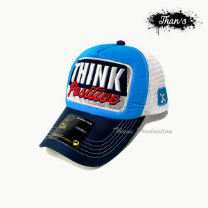 Trucker Hat Pria Bordir motif  Think Topi Jaring  Thans Production Topi Jaring Pria Dewasa Terlaris