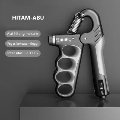 Hand Grip Adjustable 5-100 Kg - Alat Olahraga Tangan - Cengkraman Genggaman Fitness - Penguat Otot Tangan