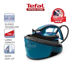 Tefal Express Power Steam Generator SV8155 – 400g Steam Boost Silent Pump Technology Easy-Carry Flawless Glide