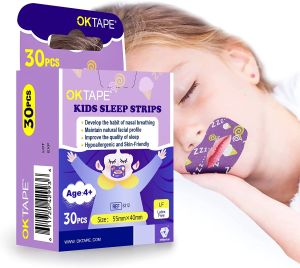 HOME BEST 30pcs/Box Anti Snore Mouth Tape Suffocation Sleep Aid Nose Breath Train Reduce Breathing Adult Children Snoring