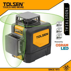 Tolsen Industrial Osram Green Beam Self Leveling Two Plane Leveling (30Meters) and Alignment Line Laser 35154