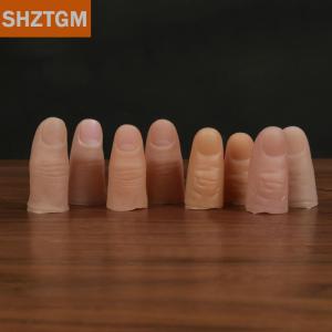 [COD] SHZTGM ขาเทียมนิ้วปลอมเลียนแบบ COTS ถุงมือซิลิโคนตัดขาเทียมหายไปเล่นมายากลมายากลเล่นตลก