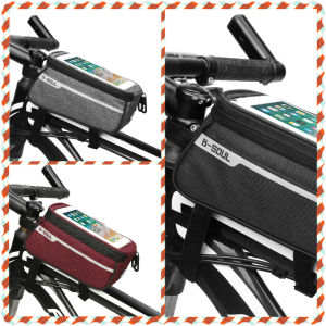 Túi treo trước xe đạp đường trường everpert Túi yên xe màn hình cảm ứng điện thoại 6in chống nước MTB