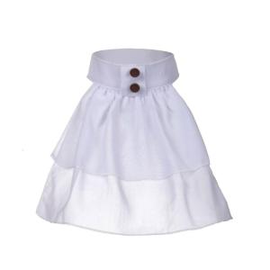 Victorian Jabot Collar Double Layer Collar Halloween Dressingup Detachable Collar for Music Festival and Formal Event