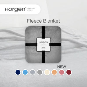 Horgen Extra Soft Fleece Flannel Blanket Throw (Blanket 4 Size Options)