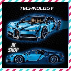 ⚠️现货⚠️ReadyStocks 1:1 95968 4024pcs Technic Series Bugatti Chiron 布加迪威龙 跑车 摆设 积木玩具 Supercar Racing Blue Chiron 42083