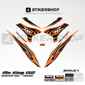 STIKER STRIPING JUPITER MX KING Y15 ZR SNIPER 150 GRAFIS 034