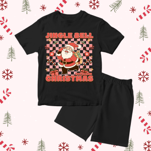 Code8.id DTF2 Baju Setelan Natal Anak Laki Laki Karakter Jinggle Bell Best Seller MURAH DAN TRENDY