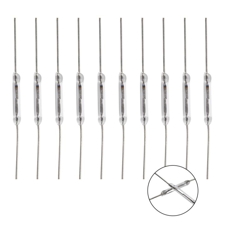 【BEAUROOM】 Reed Switch Magnetic Switch 2 * 14mm Normally Open Compact ...