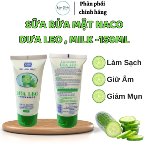 Sữa rửa mặt Bò Naco sach da cung cấp dưỡng chất lam cho da luôn trắng hồng mịn mang