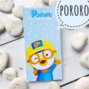 Pororo Mini Long Notes Buku Catatan Tulis Notebook Kecil Notepad Loopy Petty Penguin Souvenirs Hampers