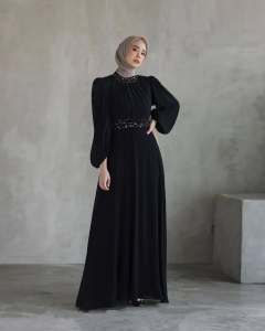 Kamari Dress Ceruty babydoll apk mutiara gamis trend lebaran 2025 gaun muslimah cantik mewah elegan