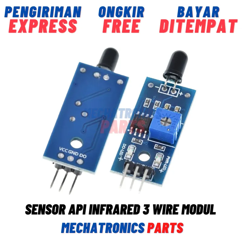 [SEN-0004] FLAME API INFRARED SENSOR MODULE FOR ARDUINO UNO NANO MEGA