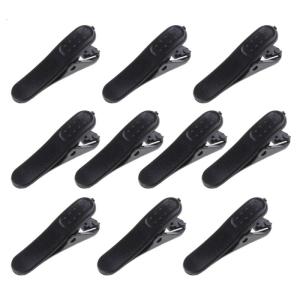 สายรัดพลาสติกแบบหนีบหนีบคลิปสายชาร์จสายหูฟังโทรศัพท์10ชิ้นที่จับชุดหูฟังแบบพกพาได้สำหรับ MP3โทรศัพท์