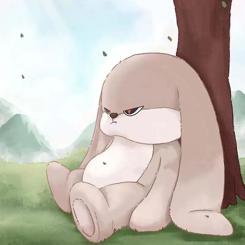 Pfp Rabbit Soft Cute Plush Rabbit Soft Kawaii Bunny Plush Toy For