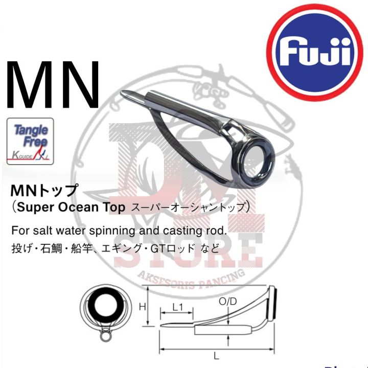 RING GUIDE TOP FUJI PMNST RING TOP FUJI SIC JORAN Alat Ikan