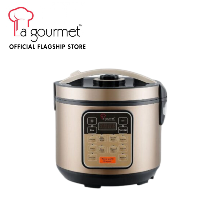 La Gourmet 4L Healthy Rice Cooker Lazada Singapore
