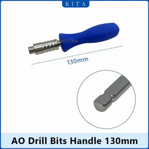 ด้ามจับ KITA-AO แบบปลดเร็ว สำหรับดอกสว่านกระดูก ด้ามจับเครื่องมือศัลยกรรมกระดูกสัตวแพทย์
