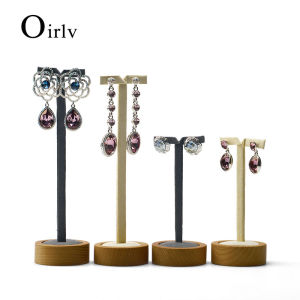Oirlv Earrings Jewelry Storage Organizer Display Holder Jewelry Showcase Display Stand Birthday Gift For Girls SM023