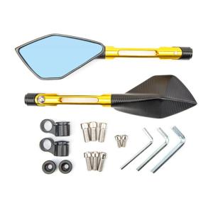 Phụ kiện tay nắm mô tô: Gương bên chiếu hậu cho xe máy xe đạp 8/10mm 1 cặp phổ quát