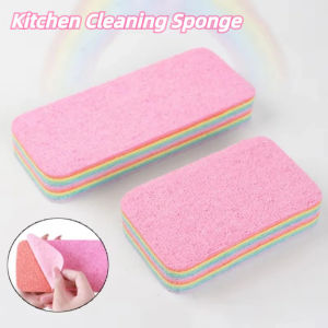 Household Thousand Layer Rainbow Cloth Peelable Reusable Washing Cleaner Scrub Rags Kitchen Clean