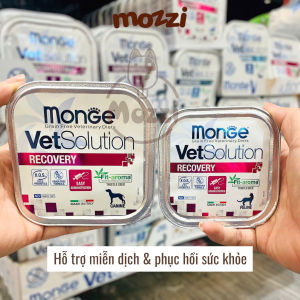 Pate cho chó mèo Monge Vetsolution chức năng Sỏi Thận - Tiêu hóa - Da lông - Tiết niệu - Phục hồi miễn dịch